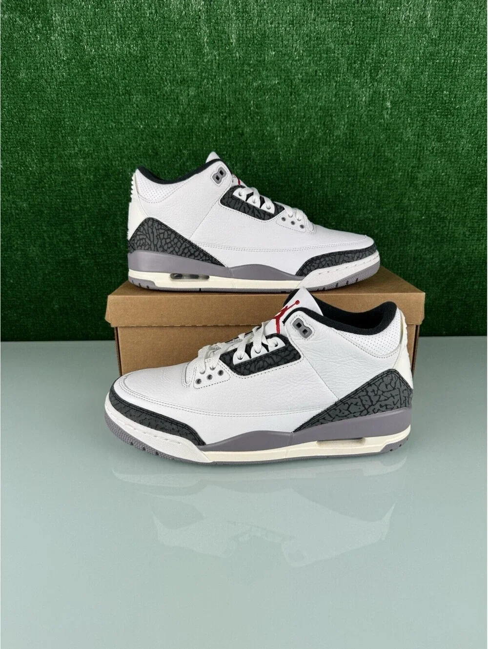 Size 11 - Air Jordan 3 Retro Cement Grey CLEAN!